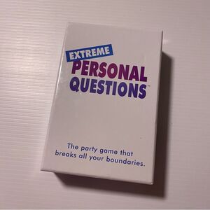 Extreme Personal Questions Adult Party card Game *new open box